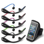 set running fascia e auricolari