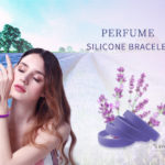 braccialetto silicone profumo lavanda