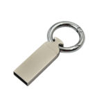 Ring metal chiavetta usb con anello portachiavi chip branded by masitalia