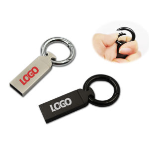 Ring metal chiavetta usb con anello portachiavi chip branded by masitalia