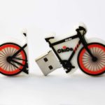 chiavetta usb sagomata 2d bicicletta