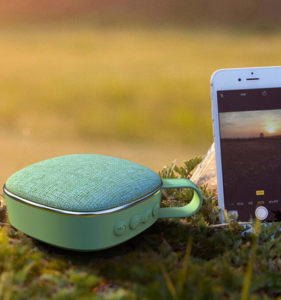 fabric speaker bluetooth