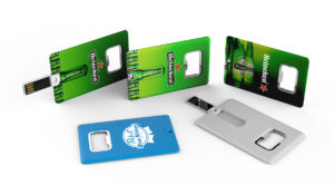 card usb with bottle openr card usb con apribottiglie