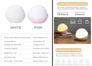 Lampada led senza cavo