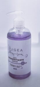 nutrigel igea gel igienizzante con aloe vera olio d'oliva e lavanda cura e idrata le mani rendendole morbidissime by masitalia