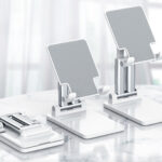 ZOOM Portasmartphone e tablet allungabile e regolabile in altezza ideale per meeting on line by masitalia