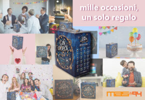 Gin o'clock box degustazione 24 gin e calendario avvento