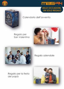 Gin o'clock box degustazione 24 gin e calendario avvento