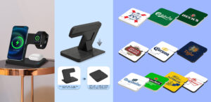 Ricarica wireless per smartphone, auricolari e smartwatch