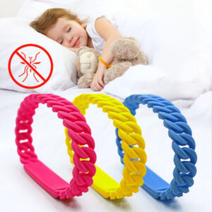 Braccialetto Silicone Antizanzara catena