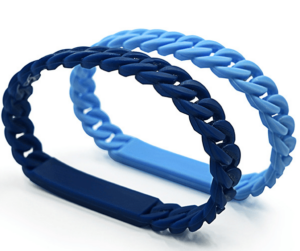 Braccialetto silicone personalizzabile catena antizanzara by masitalia